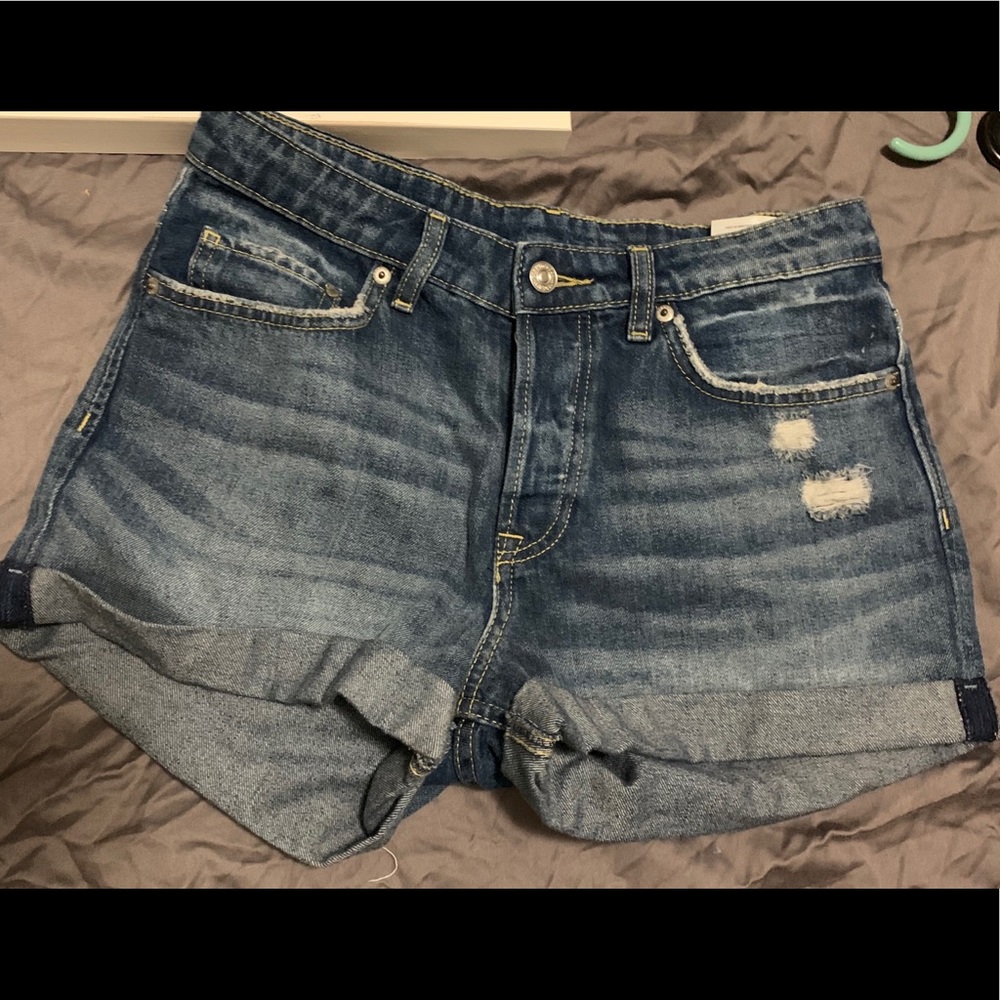 &Denim Jean shorts